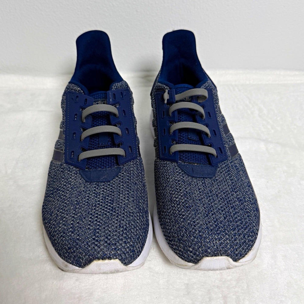 Adidas Duramo 8.5 Men's Low Top Athletic running Sneaker Dark Blue activewear